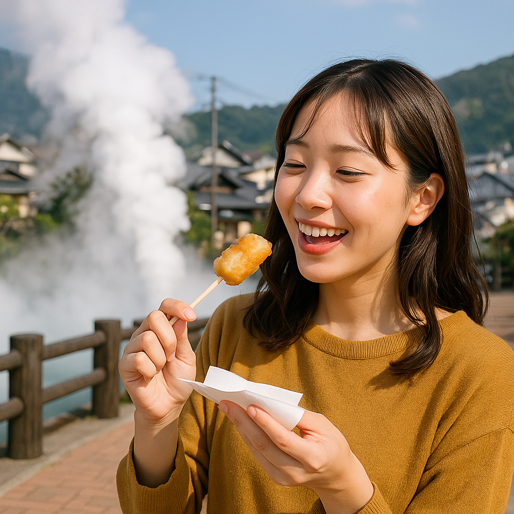 別府温泉で食べ歩きを満喫！湯けむり散策と一緒に楽しむおすすめグルメガイド