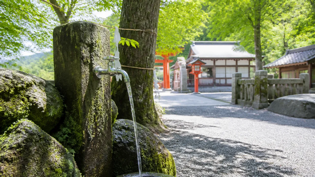 霧島神宮龍泉の蛇口はどこ？場所や水の持ち帰り方を解説