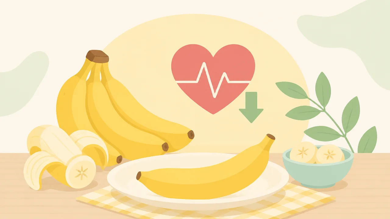 バナナは血圧を下げる天然薬といわれるのはなぜ?栄養面から解説