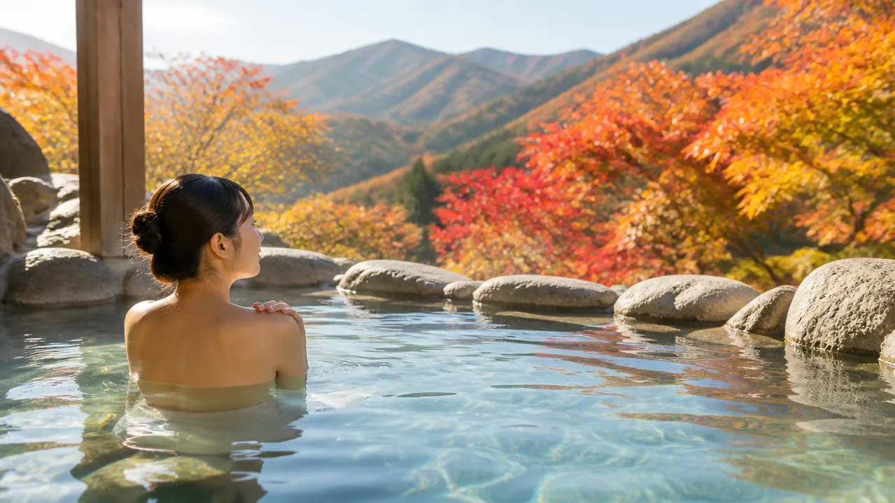 紅葉が見える露天風呂のおすすめ宿｜秋旅で訪れたい癒やしの温泉