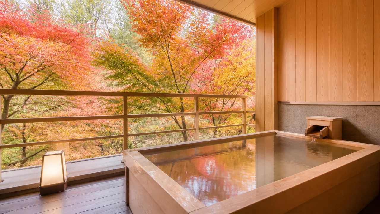 紅葉が見える露天風呂のおすすめ宿｜秋旅で訪れたい癒やしの温泉