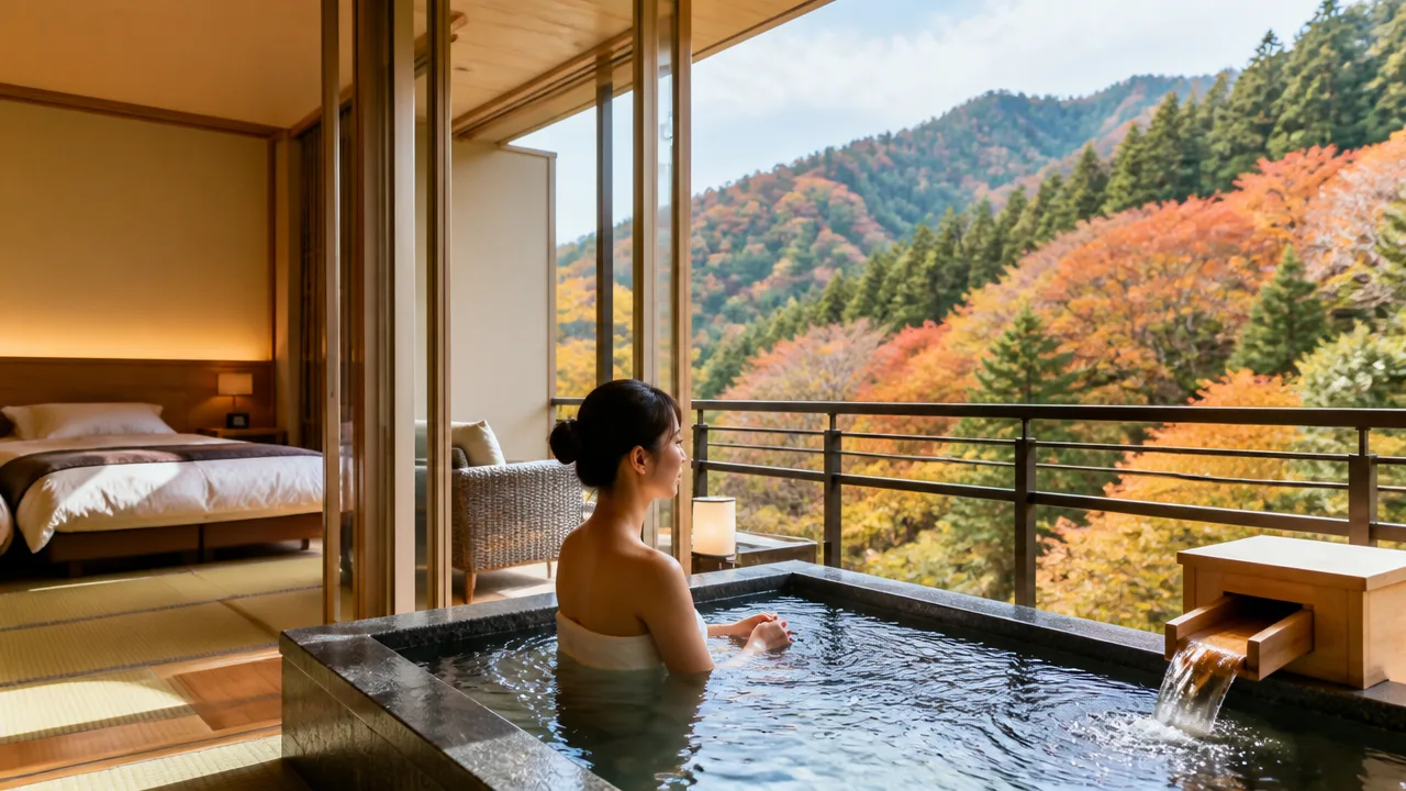 紅葉が見える露天風呂のおすすめ宿｜秋旅で訪れたい癒やしの温泉