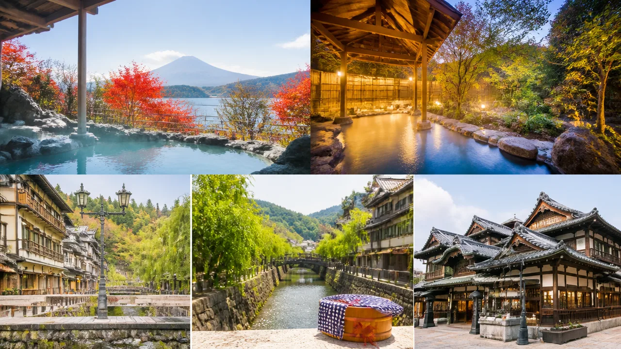11月の温泉夫婦旅行におすすめの行き先と宿選びのポイント